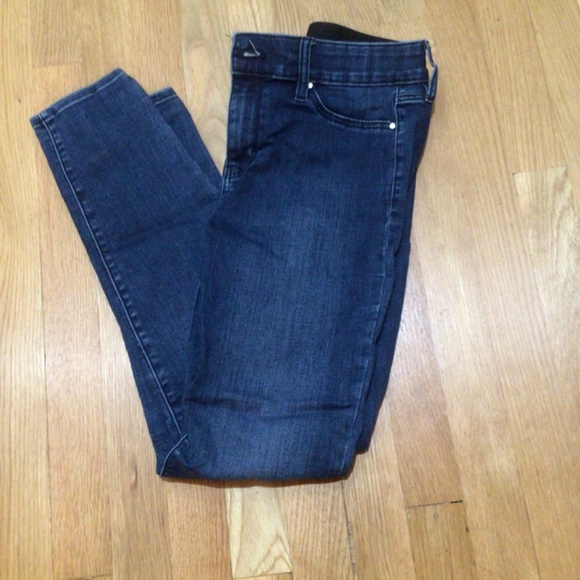 WHBM The Jeggings Dark Wash Mid Rise Jeans sz 2 - Picture 9 of 9